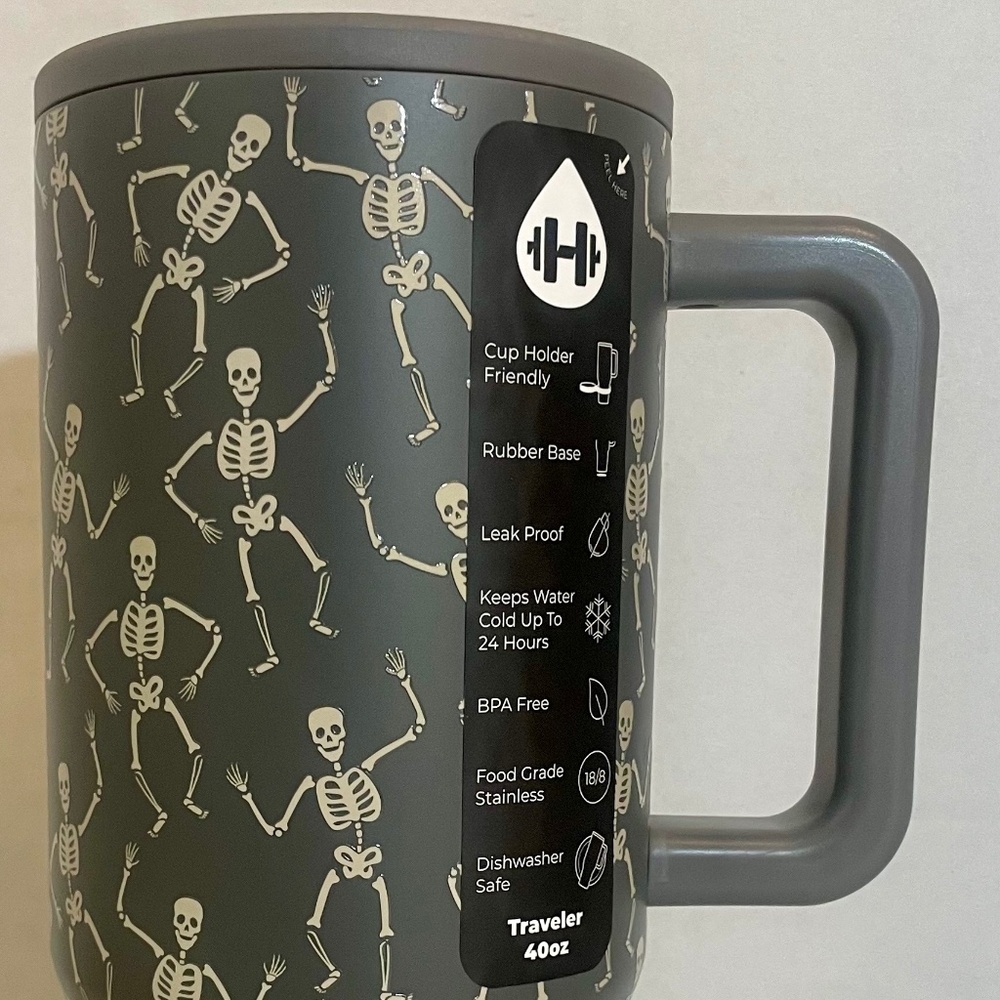 HydroJug 40oz Traveler “DEAD SERIOUS”